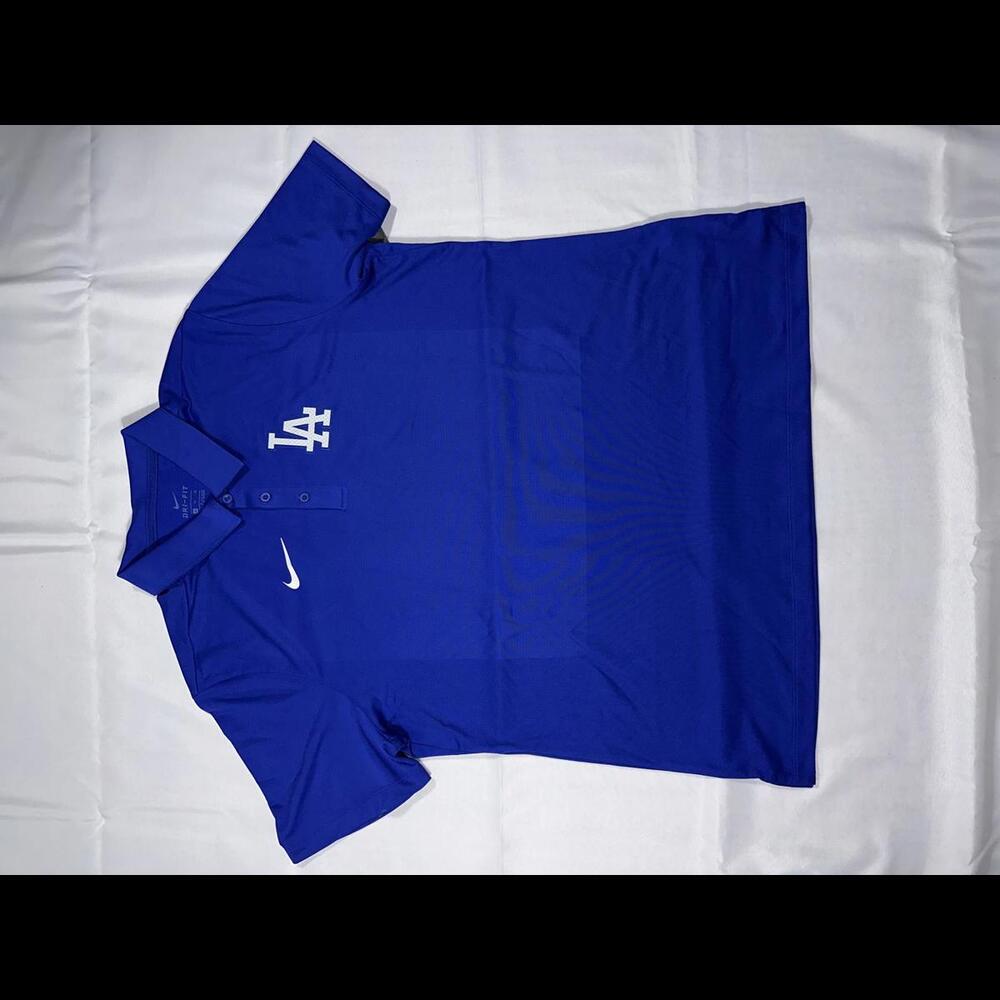 Nike Men’s MLB Los Angeles Dodgers Team Agility Logo Franchise Polo Shirt